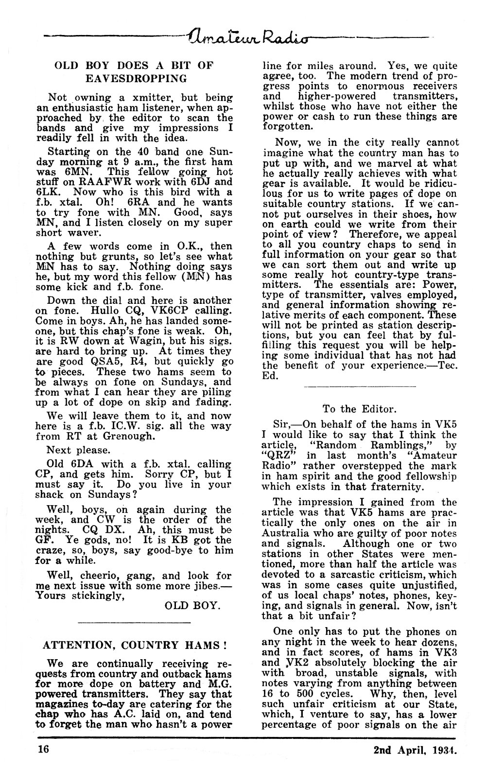 April