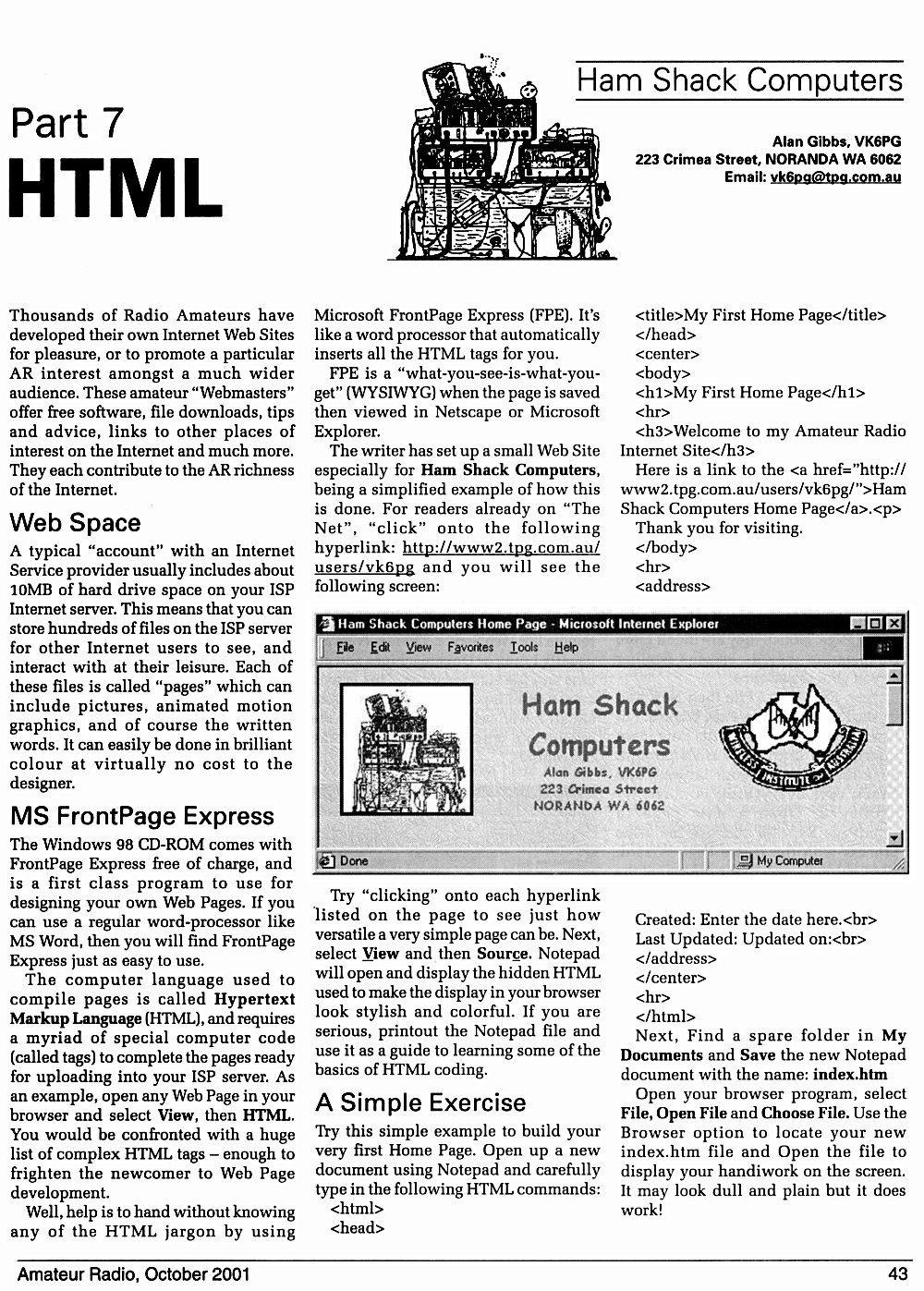 October