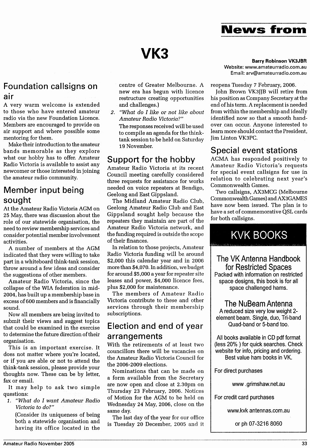 Amateur Radio Magazine Amateur Radio Magazine